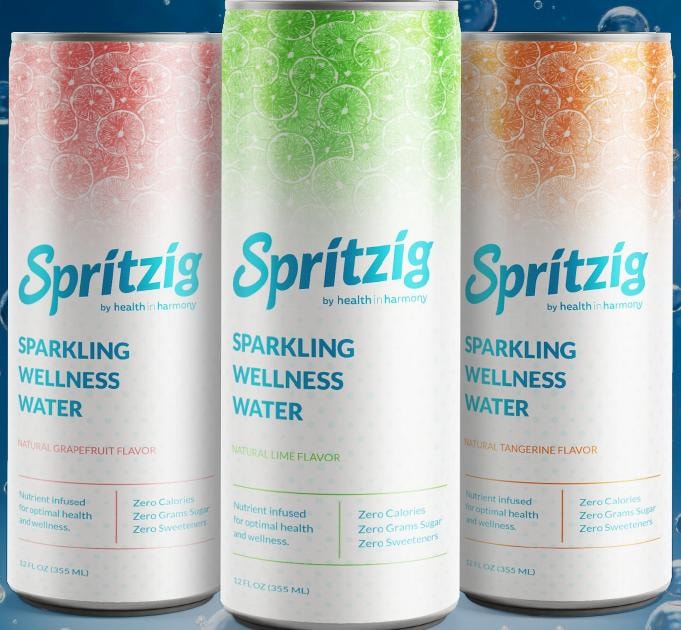Spritzig — 10mg Hemp-Infused Sparkling Wellness Water